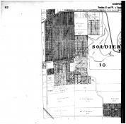 Danville - Section 10 and West Half of Section 11 - Left, Vermilion County 1907